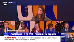 Campagne LFI 2017 : Chikirou en examen - 24/09