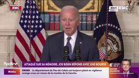 Attaqué sur sa mémoire, Joe Biden répond avec une bourde