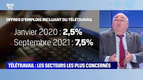 Télétravail : les secteurs les plus concernés - 30/12