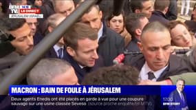 Emmanuel Macron à Jérusalem: "le processus de paix ne peut venir que d'une dynamique de terrain"