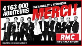 2017, année historique pour RMC 