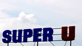 L'enseigne d'un magasin Super U (photo d'illustration).