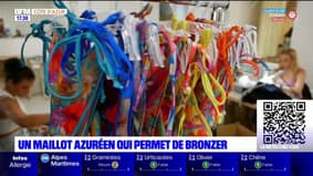 Côte d'Azur: un maillot de bain pour bronzer à travers le tissu