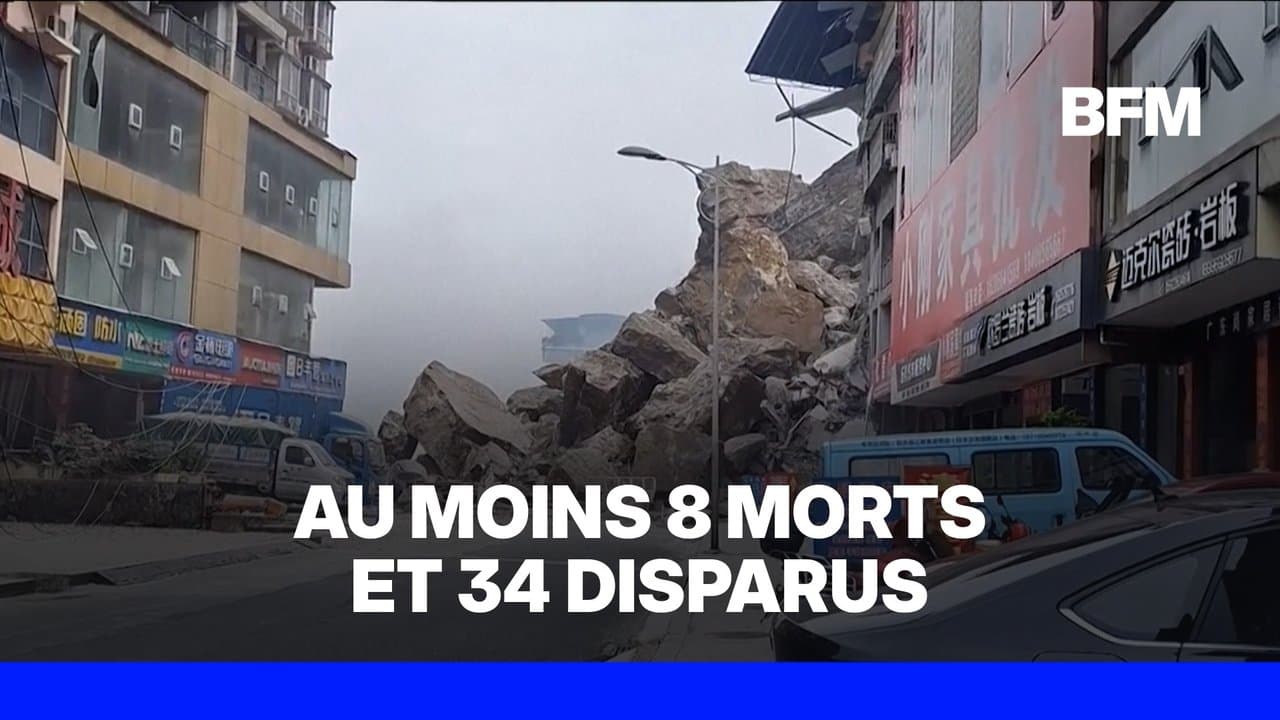 Çin'de heyelan: En az 8 ölü, 34 kayıp