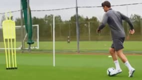 Laurent Koscielny à l'entraînement
