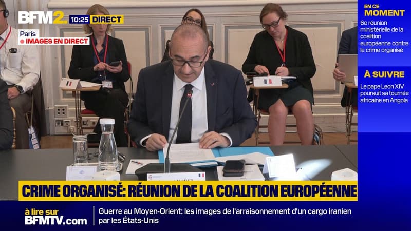 "La situation est alarmante": Laurent Nuñez inaugure la 6e réunion ministérielle de la coalition européenne contre le crime organisé