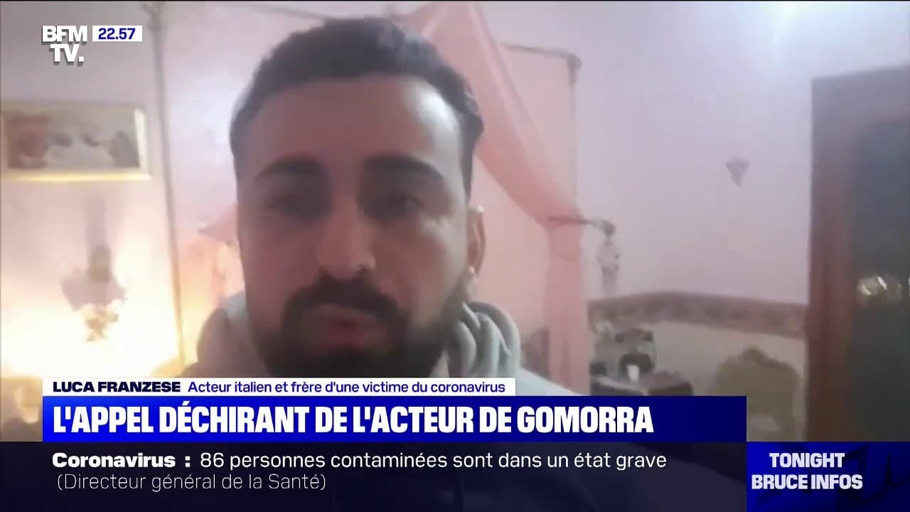 Qui Est Gianni Di Prisco Gomorra Coronavirus: l'appel déchirant de l'acteur de Gomorra, confiné avec sa  soeur morte en Italie