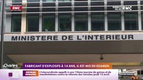Fabricant d'explosifs à 14 ans, il est mis en examen
