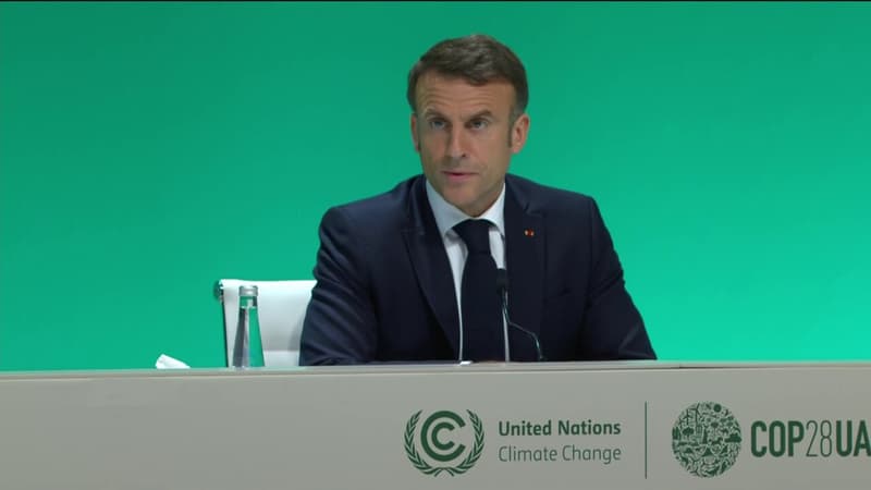 Suivez en direct la conférence de presse d'Emmanuel Macron à la COP28 à Dubaï