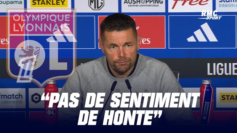 OL 2-3 OM : "Pas de sentiment de honte" Pierre Sage regrette le manque de réalisme de son équipe