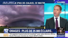 Vigilance orange: des orages violents "très difficiles à prévoir" 