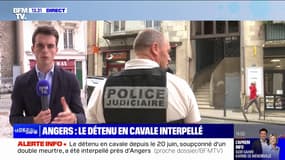 Le détenu en cavale soupçonné d'un double meurtre a été interpellé près d'Angers