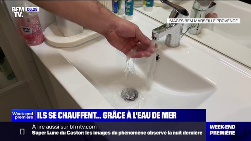 Marseille: une résidence innovante utilise l'eau de mer pour se réchauffer