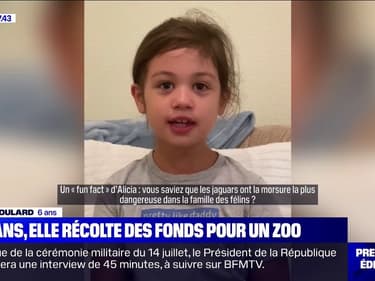 À 6 ans, elle récolte près de 150.000 euros pour les animaux du zoo d'Oakland, en Californie