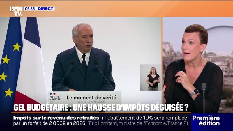 Quelles sont les conséquences du gel du barème de l'impôt sur le revenu?