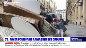 Grève des éboueurs à Paris: des habitants du 16e arrondissement ap 