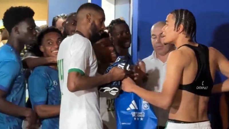 Argentine-Mauritanie: l'étonnante distribution de maillots entre joueurs après le match