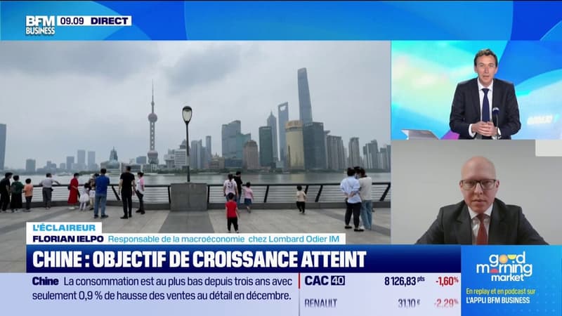 Chine : objectif de croissance atteint