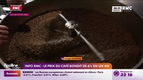 INFO RMC - Le prix du café bondit de 6% en un an