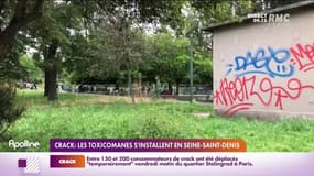 Les consommateurs de cracks ont été déplacés du nord-est de Paris jusqu'en Seine-Saint-Denis