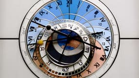 Une horloge astronomique (illustration)