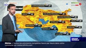 Météo Bouches-du-Rhône: du beau temps le matin et des averses orageuses l'après-midi, 26°C à Marseille