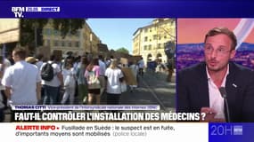 Déserts médicaux: "Il faut mettre en place des mesures ciblées pour les territoires qui en ont le plus besoin", estime Thomas Citti, vice-président de l'intersyndicale nationale des internes