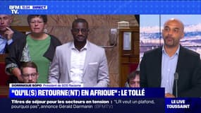 Dominique Sopo à propos des propos de Grégoire de Fournas: "On est clairement dans du racisme"