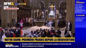 Notre-Dame: l'archevêque de Paris célèbre Pâques, une première depuis la réouverture