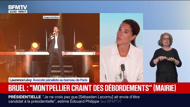 Annulation de concerts de Patrick Bruel: "Le risque de débordement, il doit être réel", détaille Laurence Lévy, avocate pénaliste
