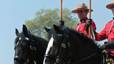 Des membres de la gendarmerie royale du Canada en 2012