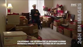 Saint-Valentin: un vétéran de la 2nde guerre mondiale reçoit 70.000 lettres d'amour