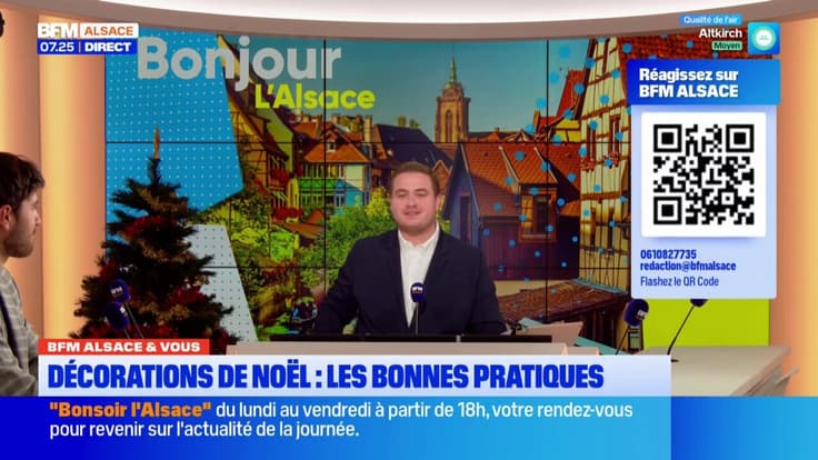 BFM Alsace et vous: les bonnes pratiques pour les décorations de Noël