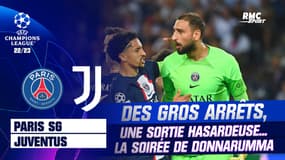 PSG 2-1 Juventus : Les Parisiens peuvent remercier Donnarumma, malgré sa sortie hasardeuse sur le but encaissé