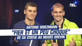 Équipe de France : Griezmann "fier et un peu choqué" de sa statue au Musée Grévin 