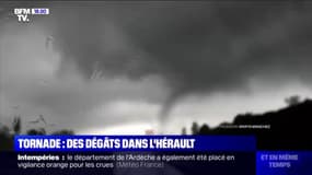 Dans l'Hérault, une tornade a frappé l'autoroute A75