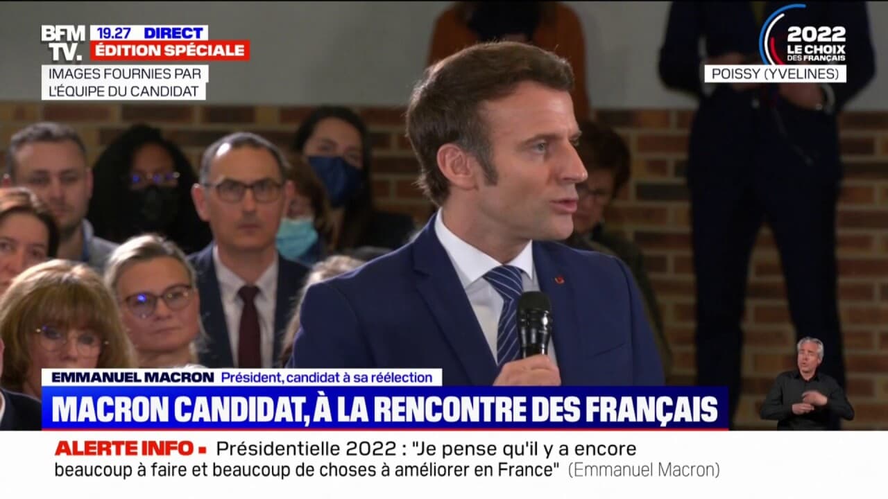 Emmanuel Macron à Propos Des Jeux Olympiques: "Paris 2024 Doit être Une ...