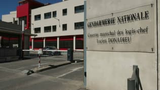 Une caserne de  gendarmerie nationale