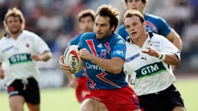 Christophe Dominici s'illustrant face à Toulon en 2005