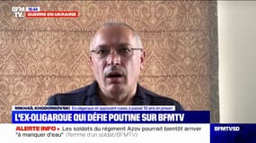 Mikhaïl Khodorkovski, ex-oligarque et opposant russe: "Poutine est un vrai bandit qui cède seulement face à la force"