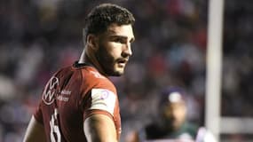 Le 3e ligne centre de Toulon, Charles Ollivon, lors de la demi-finale du Challenge Européen contre Leicester, le 26 janvier 2020 au stade Mayol