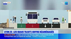 Lyon: les quais Tilsitt et Joffre bientôt réaménagés, de multiples réactions