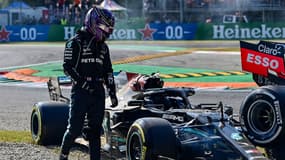 Plus de peur que de mal pour Lewis Hamilton