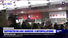 Supporter du LOSG agressé: six personnes ont été interpellées mardi 