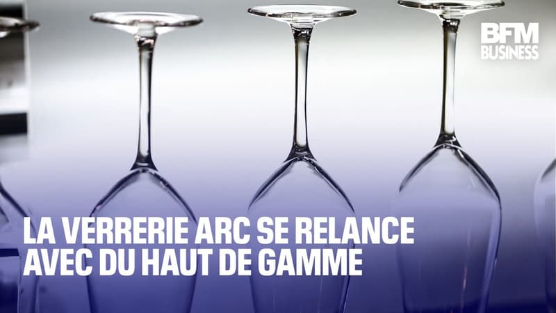 La verrerie Arc se relance avec du haut de gamme