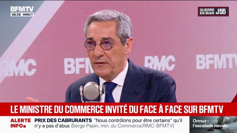 Serge Papin, ministre du Commerce, estime "qu'il n'y a pas d'urgence" à rouvrir les négociations commerciales