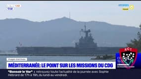 Méditerranée: le point sur les missions du porte-avions Charles de Gaulle
