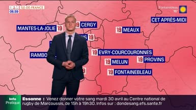 Météo: de belles éclaircies en Île-de-France malgré quelques nuages, entre 18°C à Versailles  et 19°C à Paris