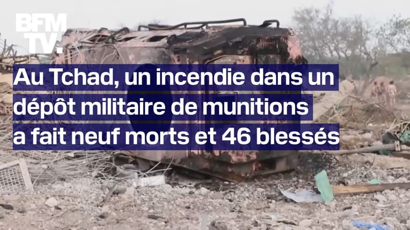 Au Tchad, un incendie dans un dépôt militaire de munitions a fait neuf morts et 46 blessés