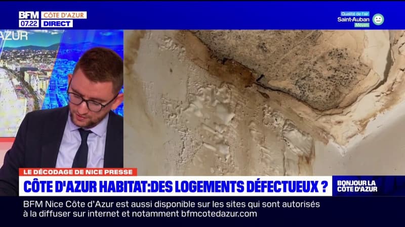 Côte d'Azur Habitat: des locataires se plaignent de l'état de leurs logements sociaux